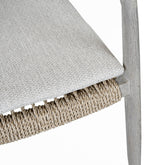 Classic Home Aria Outdoor Dining Chair Gray Model 53051448